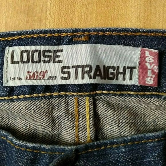 Levi's 569 Jeans Men's Size 34 x 32 Loose Straight - Picture 3 of 9